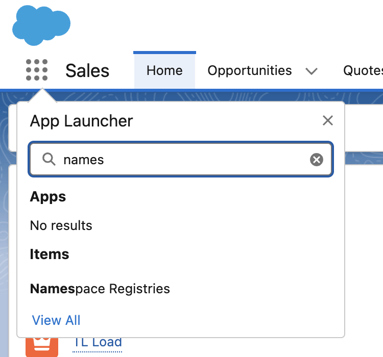 Namespace Registries